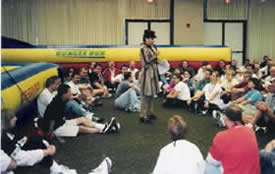 Team Building Exercise #2 Life is a Circus Inflatable Event