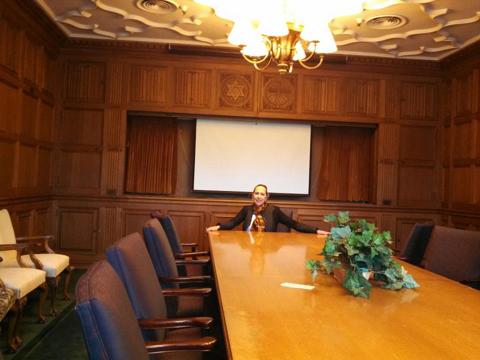 Boardroom at formal Goodyear headquarters!